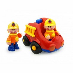 Jouets - Garages, Voitures et Circuits pour Enfant - Camion de pompier avec 2 figurines de pompier