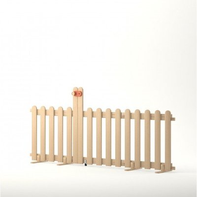 Mobilier - Barrière de séparation & Cloison crèche - Barrière en bois a fixer pour enfant sur mesure