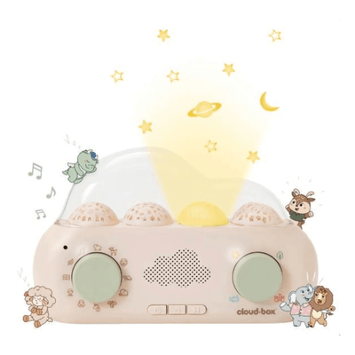 Couchage - Mobile de Lit Bébé et Veilleuse - Veilleuse sonore "Ma Première Boîte à Rêves"