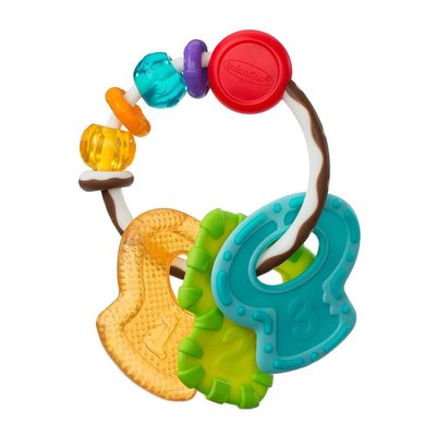 Jouets - Hochets et Jouets Sensoriels - Anneau de dentition multi-matières 