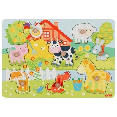 Jeux - Jeux Éducatifs et Puzzle - DE // Puzzle animaux de la ferme