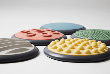 Motricité - Eveil Sensoriels et Tactiles - Disques tactiles enfant 1 an et +