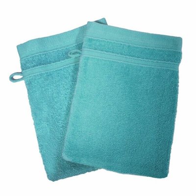 Change - Linge de Toilette Bébé, Enfant - Gant de toilette éponge 20 x 15 cm 400 gr turquoise