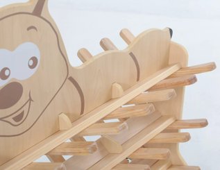 Mobilier - Accessoires pour meuble de rangement - Chariot à bottes " Petite Chenille"