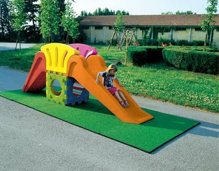 Mobilier - Aire de jeux et structure extérieure - Grand toboggan plastique - spécial collectivité