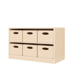 Mobilier - Meuble de rangement scolaire - Meuble de rangement 6 casiers - Melo