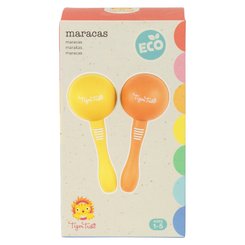 Jouets - Jouets Musicaux - Lot de 2 maracas - Tiger Tribe