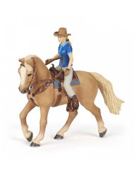 Jouets - Figurines - Lot de 4 figurines cheval -enfant-
