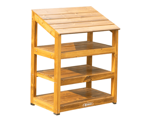 Mobilier - Meuble de rangement scolaire - Etagère d'extérieur en bois
