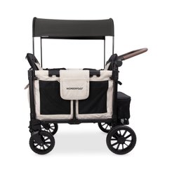 Puériculture - Poussette - Poussette wagon luxe pro 2 places Beige - 6mois +