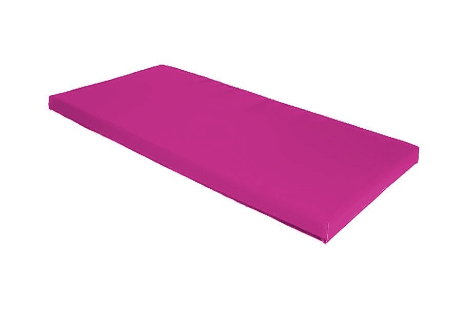 Tapis de gymnastique en mousse pvc 200x100x5cm fuchsia