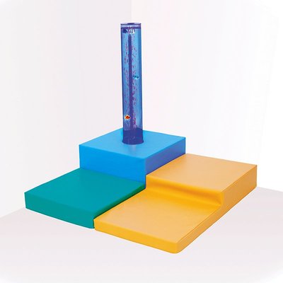 Motricité - Parcours de Motricité Maternelle - Set 3 modules en mousse avec colonne à bulles sensorielle