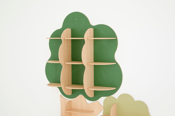 Mobilier - Meuble de rangement scolaire - Rangements muraux - décor Arbre