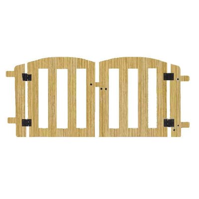 Mobilier - Barrière de séparation & Cloison crèche - Portillon décoratif double