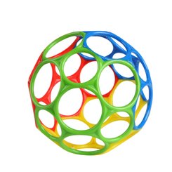 Jouets - Jouets d'Éveil - Balle de préhension multi-couleur caoutchouc