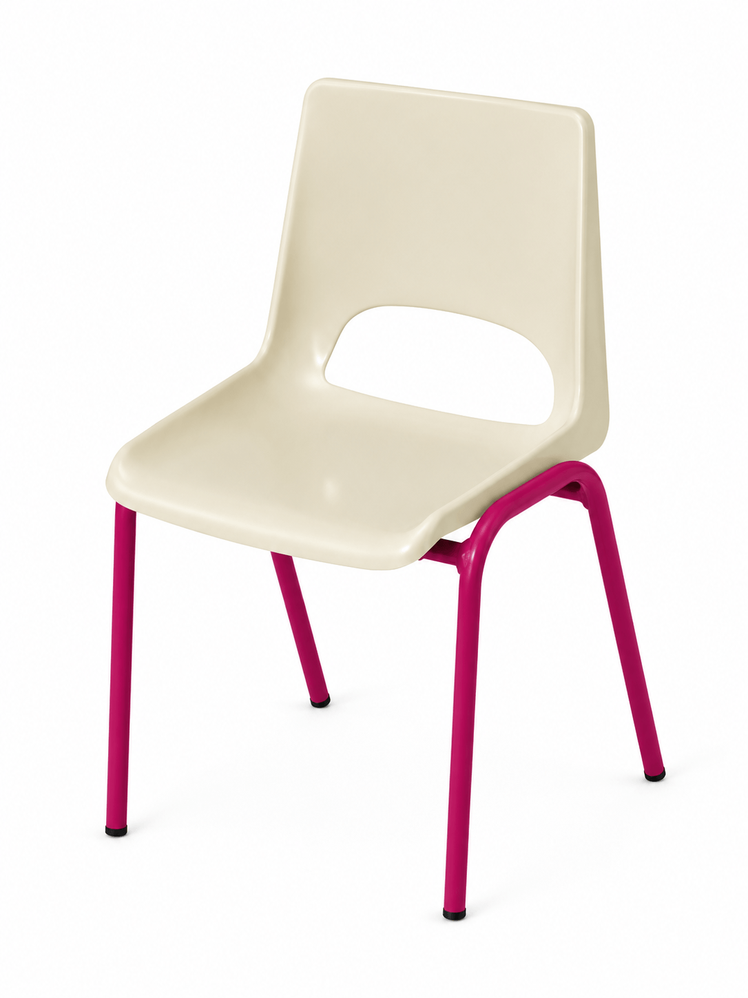 Chaise de maternelle H35 cm - T3 - Fuchsia
