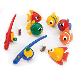 Jouets - Jouets d'Éveil - Pêche aux poissons magnétiques enfant ( tolo )