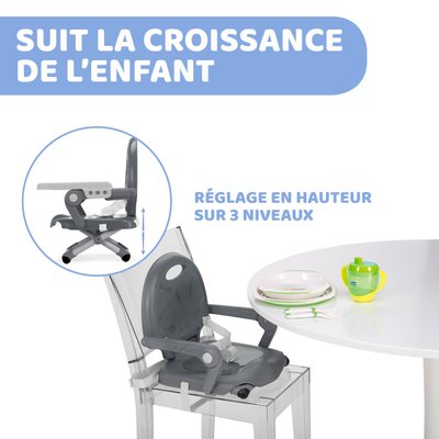 Puériculture - Chaise haute bébé et Siège Repas - Siège repas pliable