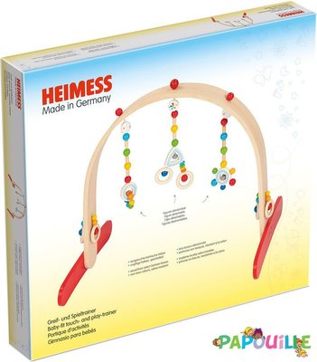 Jouets - Tapis et Jeux d'Éveil, Portiques d'Activité - Portique d'activité bois confettis