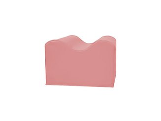 Motricité - Module de Motricité Bébé - Module petite vague ondulé en mousse rose