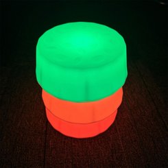 Motricité - Eveil Sensoriels et Tactiles - 6 Plots sensoriels ronds lumineux