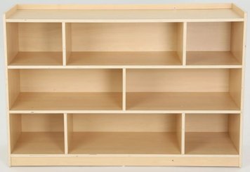 Mobilier - Meuble de rangement scolaire - Armoire à étagères avec dossier