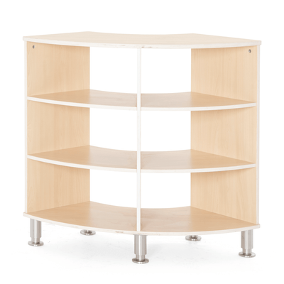 Mobilier - Meuble de rangement scolaire - Meuble de rangement arrondi 6 cases - Lou