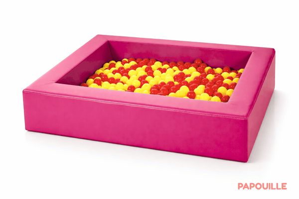 Motricité - Piscine à balles - Piscine à balles en mousse revêtement pvc little fuchsia