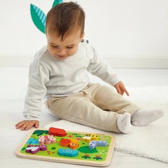 Jeux - Jeux Éducatifs et Puzzle - Puzzle 7 pièces - les insectes du jardin