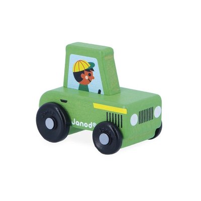Jouets - Garages, Voitures et Circuits pour Enfant - Véhicule tracteur en bois 