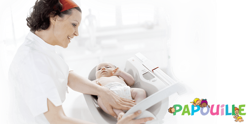 Médical et Prévention - Pèse Bébé - Pèse-bébé sans fil à plateau ergonomique - métrologie légale classe 3