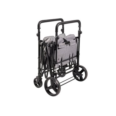 Puériculture - Poussette - Poussette Wagon 4 places Gris