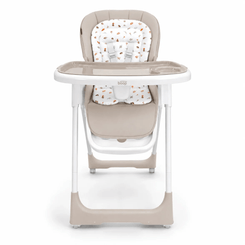 Puériculture - Chaise haute bébé et Siège Repas - Chaise haute Rice avec roulettes - Beige