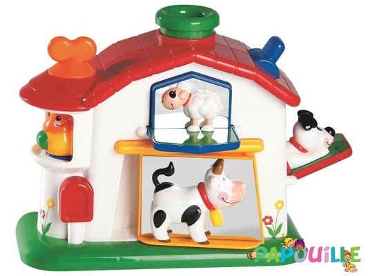 Jouets - Jouets d'Éveil - Le ferme pop up animaux