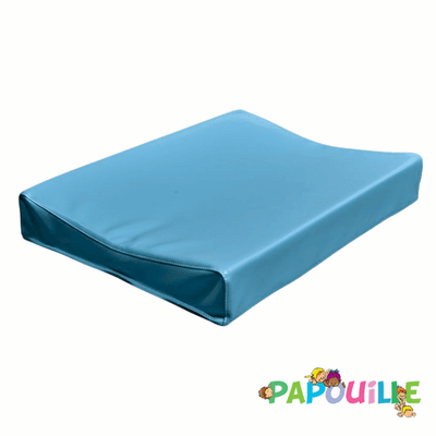 Change - Matelas à Langer - Matelas à langer incurvé galbé 50 x 70 cm en mousse pvc turquoise