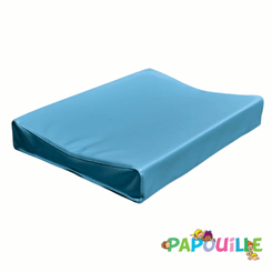 Change - Matelas à Langer - Matelas à langer incurvé galbé 50 x 70 cm en mousse pvc turquoise
