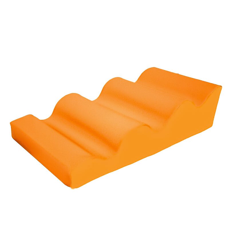 Module 4 vagues douce en mousse pvc h.30cm 90 x 60 orange