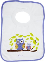 Repas - Bavoir - Lot de 4 bavoirs à collerettes 40 x 26 cm