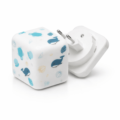 Couchage - Mobile de Lit Bébé et Veilleuse - Cube veilleuse sonore - Océan