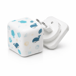 Couchage - Mobile de Lit Bébé et Veilleuse - Cube veilleuse sonore - Océan