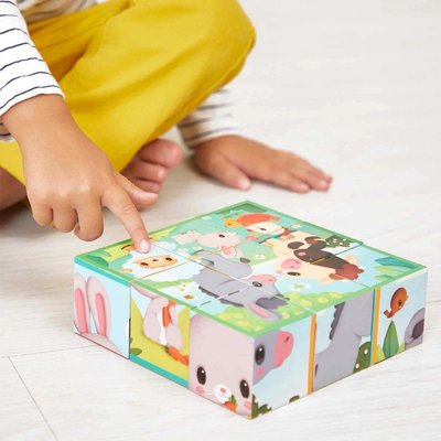 Jeux - Jeux Éducatifs et Puzzle - 9 Cubes Animaux De La Ferme