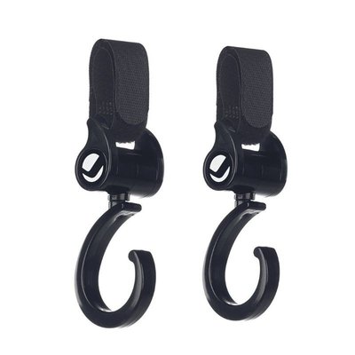Puériculture - Accessoires de Poussette - Crochet pour poussette – Lot de 2
