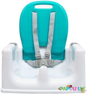 Puériculture - Chaise haute bébé et Siège Repas - Ep // siège rehausseur repas réglable 5 points turquoise