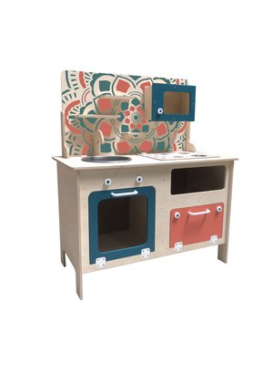 Mobilier - Mobilier de jeux d'imitation - Cuisine en bois moderne pour enfant