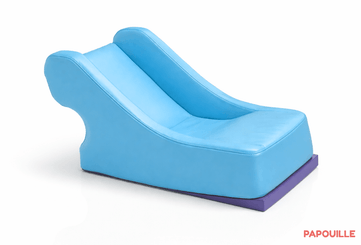 Puériculture - Transat Bébé, Balancelle Bébé - Transat confort en mousse pvc turquoise
