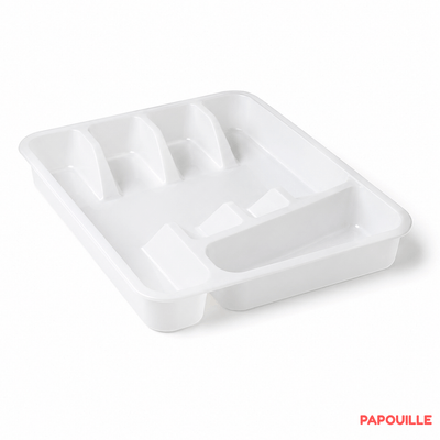 Repas - Accessoires Repas - Bac range couverts 5 cases