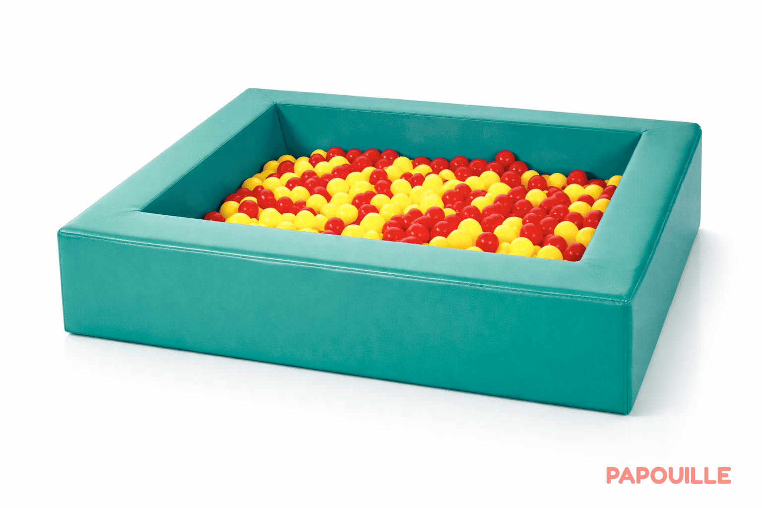 Piscine à balles en mousse revêtement pvc little malouine