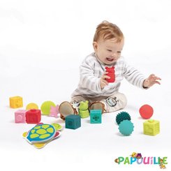 Jouets - Hochets et Jouets Sensoriels - Coffret d'éveil sensoriel