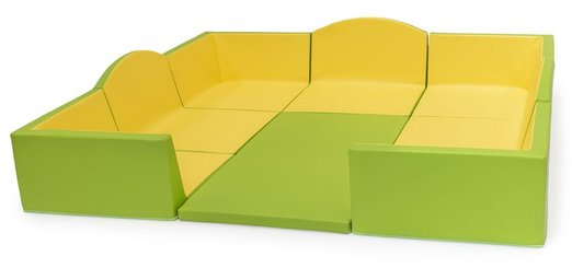 Mobilier - Espace bébé et rassemblement - Grand parc en mousse pour crèche avec entrée