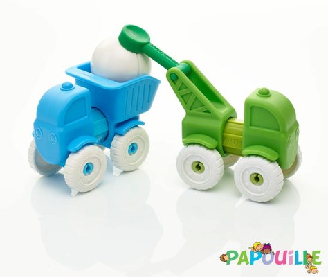 Jouets - Jeux de Construction - Mes premiers véhicules magnétiques